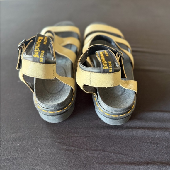 Dr. Martens Beige Strap Sandals - Picture 2 of 4
